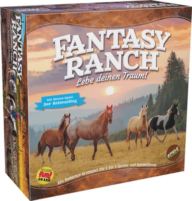 SPIELEFAIBLE Fantasy Ranch - Ein Reiterhof-Spiel - deutsch (Brettspiel, Familienspiel)