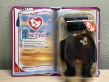 1999 McDonald's TY The End the Bear Teenie Beanie Baby 2000 Rare Retired. NEW.