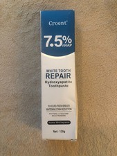Croent 7.5 nHAP White Tooth Repair Hydroxyapatite Toothpaste Exp. 2028