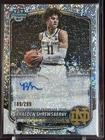 2025-26 Bowman Chrome 1st BRAEDEN SHREWSBERRY Autograph Speckle Refractor /299