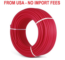 Happybuy 1/2" x 500ft Oxygen Barrier PEX-B Tubing – EVOH Radiant Heating Pipe Re