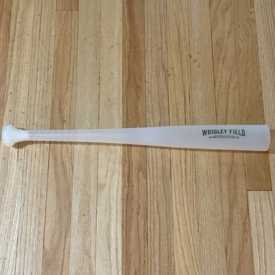 Wrigley Field Chicago Cubs 24'' Clear Plastic Baseball Beer Bat Cup  Souvenir 