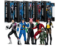 McFarlane Blackhawk Elongated Man Zatanna Chimp Cosmic Boy Professor Pyg PRESALE