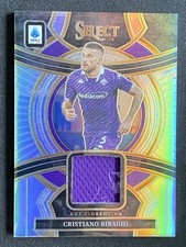 Cristiano Biraghi 2023-24 Panini Select Serie A Swatches Jersey Silver #SSW-CB