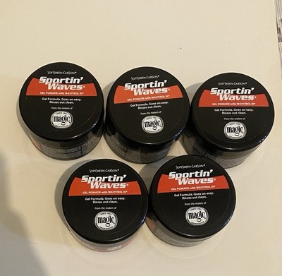 Soft Sheen-Carson 5 Sportin Waves Gel Pomade Wavitrol III - 3.5 oz - Magic NEW