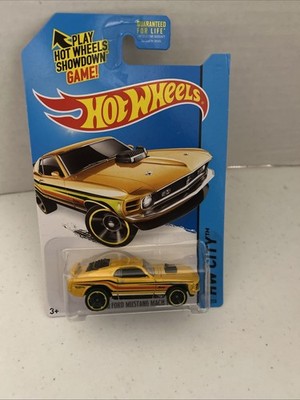 Hot Wheels 2014 HW City '70 Ford Mustang Mach 1 #97/250