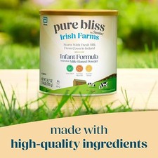 Pure Bliss by Irish Farms Toddler Drink, Easy to Digest, Non-Gmo, Powder, 24.7
