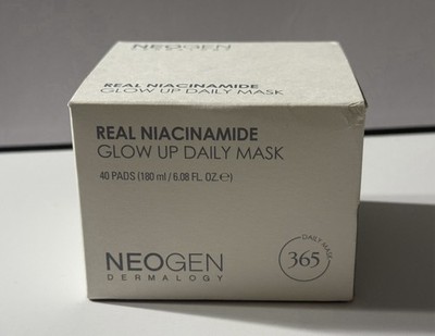 NEOGEN DERMALOGY Real Niacinamide Glow Up Daily Mask (40 pads) EXP. 6/28 NEW