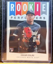 2023 Topps Heritage High Number - Rookie Performers Oscar Colas #RP-12 (RC)