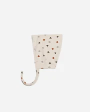 Quincy Mae Ribbed Pixie Bonnet Geo Baby Accessory 12-24 Months Soft Knit