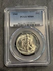 1941 PCGS MS66 Walking Liberty Silver Half Dollar