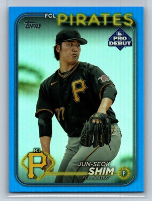 2024 Topps Pro Debut Jun-Seok Shim Blue /150