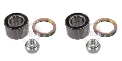 A. B. S.2x Hub Kit Roulements Avant pour Fiat Nations Unies X 1 9 Autobianchi - Photo 1/2