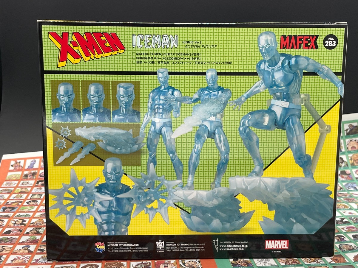 MAFEX No.283 X-Men Iceman Comic Ver Action Figure Medicom May 2026