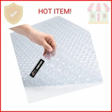 GORILLA GRIP Patented Bath Tub Shower Mat, Machine Washable Bathtub Floor Liner 