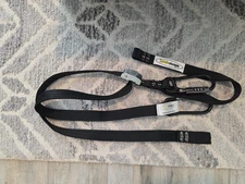 LOCKSTRAPS 101 Locking Tie Down Strap 8.5 Feet Long, 500 pounds, 2 Carabiners