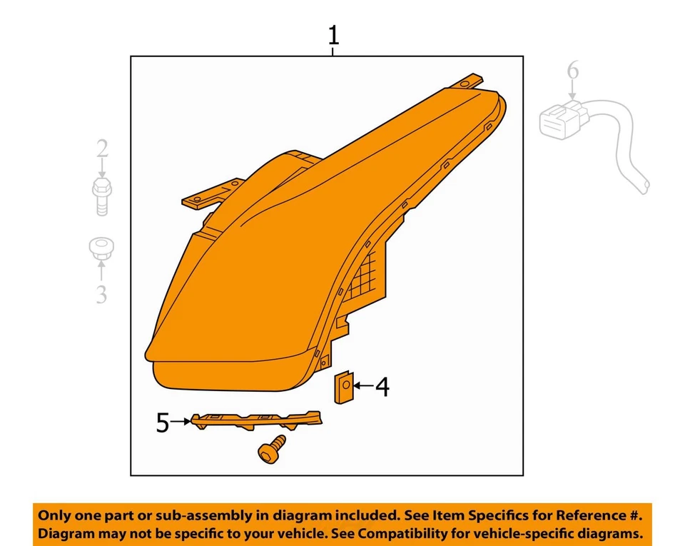 Driver Left Headlight from 2014 Cadillac ELR 10125945 - Image 3 of 4