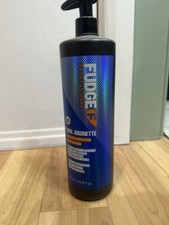 Image of Fudge Cool Brunette Blue- Toning Shampoo And Conditioner 1000ml