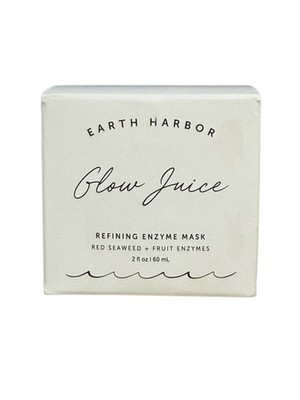 Earth Harbor Glow Juice Refining Enzyme Mask 2oz 60mL Vegan AHA BHA ~ NEW