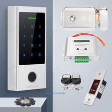 HOMSECUR Weatherproof IP66 APP WIFI Fingerprint PIN Access Control Touch Keypad