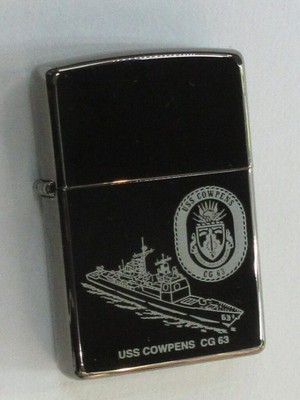 Vintage Zippo 2003 USS Cowpens CG-63 US Navy Guided Missile
