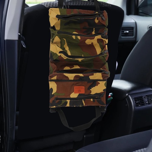 Roll Up Tool Wrench Organizer Storage Pouch Pockets Bag Wrap Hanging Carrier USA - Picture 15 of 15