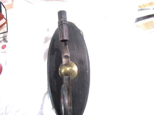 Antique candelstick holder made from U.S. bayonet