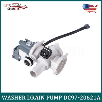 #ad DC97 20621A New Washer Drain Pump Replacement For Samsung Washer $28.88