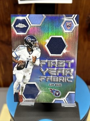 Can Ward Topps Chrome First Year Fabric- Player Worn!!