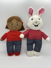 Arthur PBS Kids Plush Lot Francine Frensky Buster Baxter Stuffed Toys