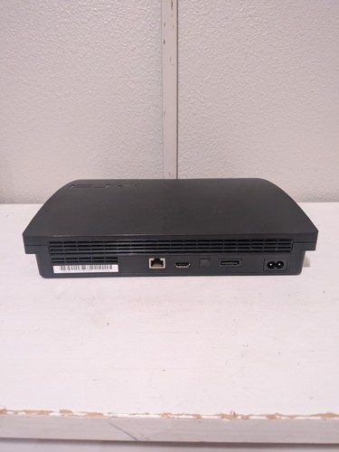 Sony PlayStation 3 PS3 Slim 320GB (CECH-3001b) Charcoal Black Console Tested - Picture 5 of 10