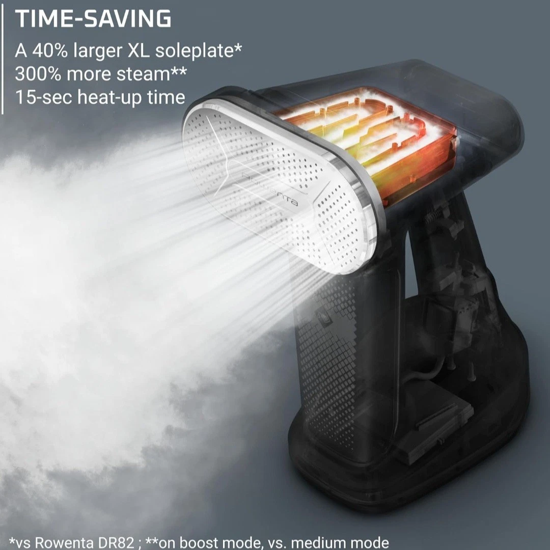 Rowenta Iron Steamer For Clothes, 3in1 Hand Held Steamers, Clothing Steamer
Opens in a new window or