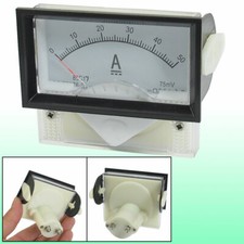 85C17 DC 0-50A Analog Panel Meter Ammeter Amperemeter