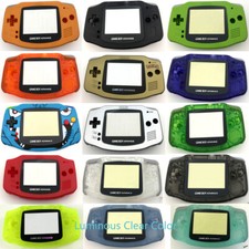 For Game Boy Advance Shell Case Housing with Screen For GBA Luminous case Cover