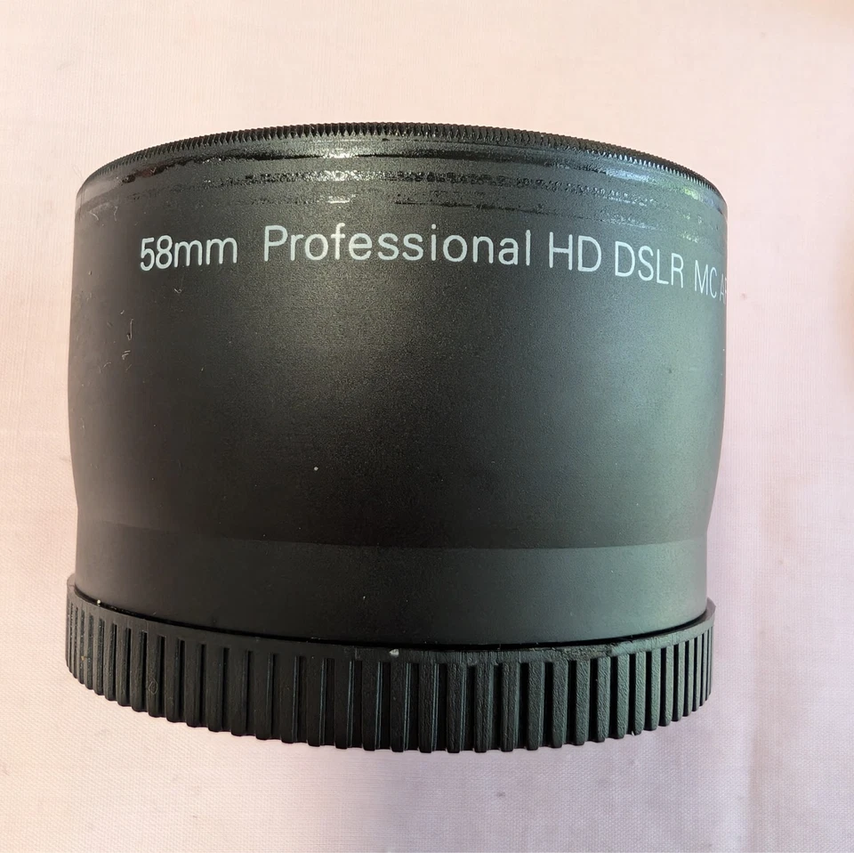 Zeikos camera lens and filters lot with carry case - Image 4 of 4