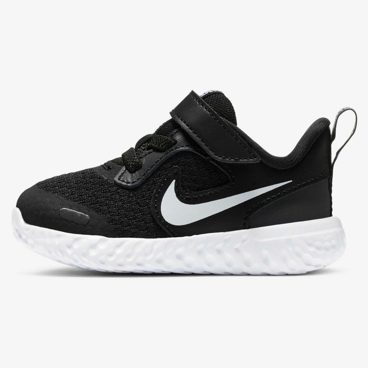 Nike Baby Revolution V Running Shoe, Black/White-Anthracite