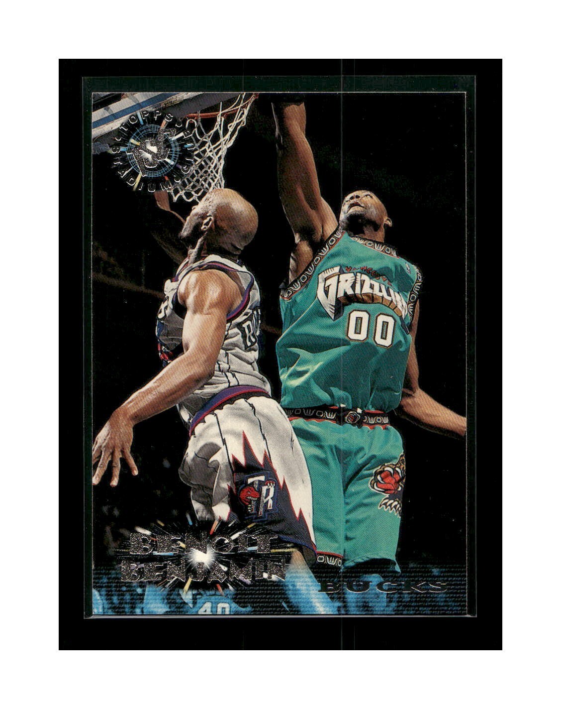 1995-96 Stadium Club Vancouver Grizzlies Basketball Card #287 Benoit Benjamin