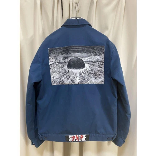 VESTE DE TRAVAIL SUPREME AKIRA TAILLE M MARINE OTOMO RARE KANEDA D'OCCASION JAPONAIS