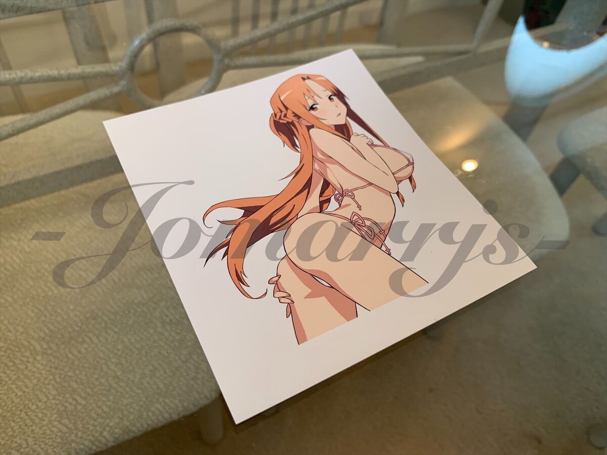 Sword Art Online - Anime- Asuna Yuuki d. Bikini Sun Fun Sticker