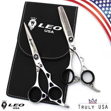Professional Salon Hair Cutting Thinning Scissors Barber Shear Hairdressing Set