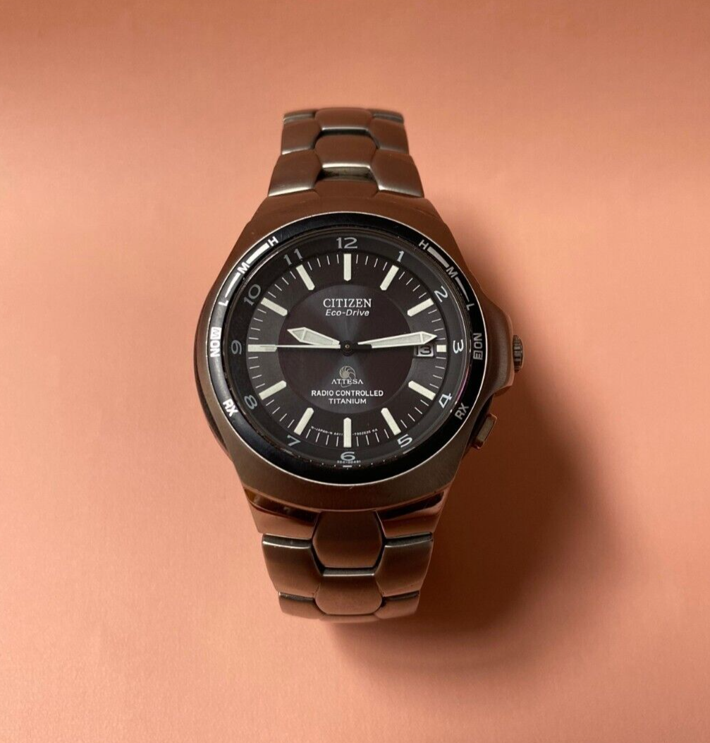 Reloj Citizen Attesa Eco-Drive A411-T00165 Y Titanio