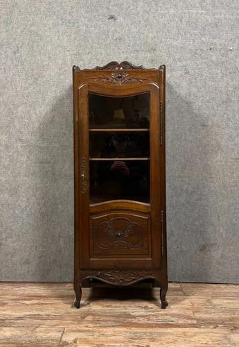 Armadio Bonnetière Provenzale Stile Luigi XV IN Rovere Massiccio Verso 1900
