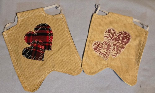 2 Handmade Chicken Saddle Apron for Clawing, Pecking, Mating Protection