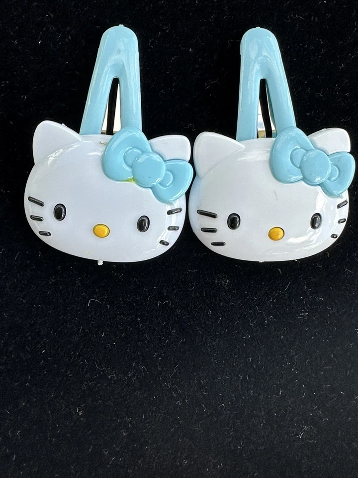 2 New Hello Kitty Sanrio Hair Clips for kids girls hair accessories US Seller - Image 4 of 4
