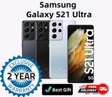 NEW IN SEALED SAMSUNG GALAXY S21 ULTRA 5G G998U 128/256/512GB GSM CDMA UNLOCKED