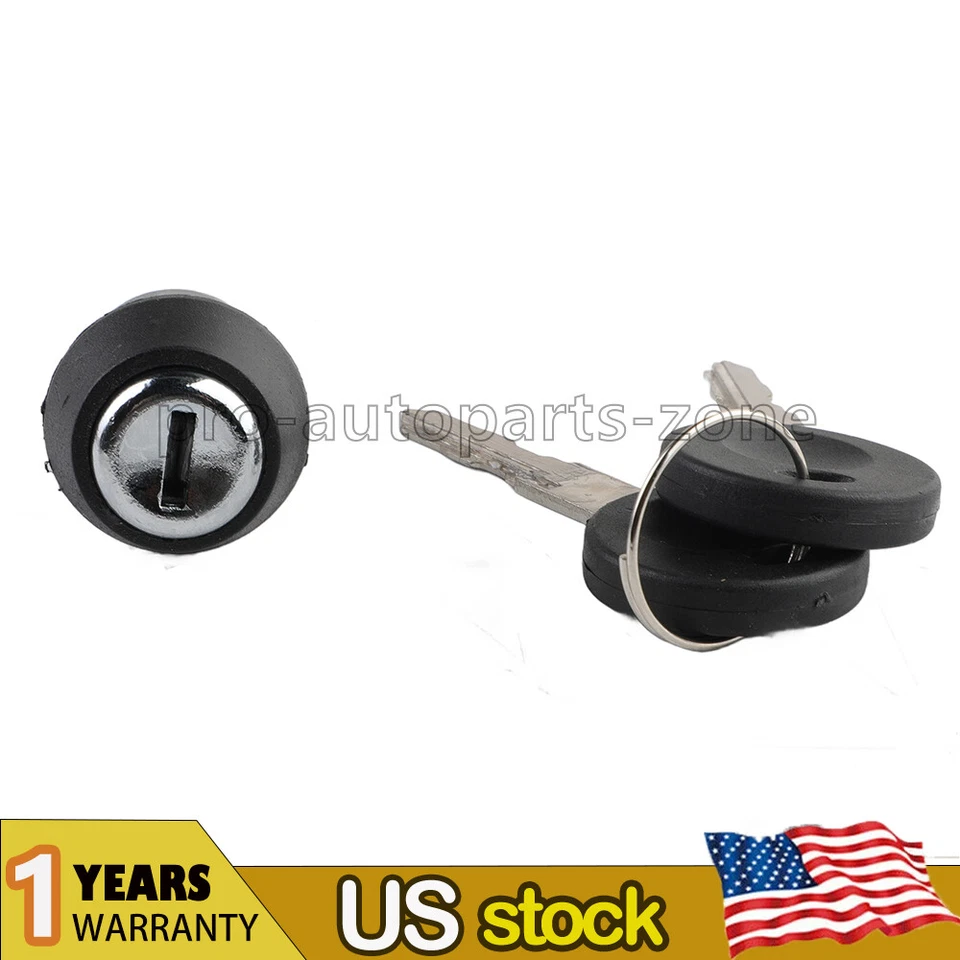 Interruptor de encendido cilindro de bloqueo con llaves para VW Jetta Passat Golf Cabrio 1H0905855A Foto 2 de 4