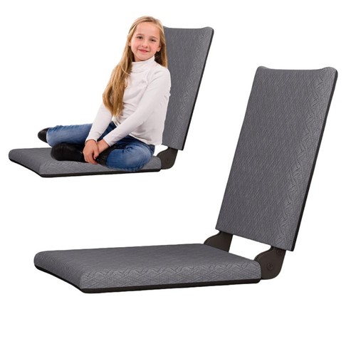 Foldable Floor Chair Multiangle Floor Seat With Adjustable Backrest Chaise Couch - Picture 12 of 12