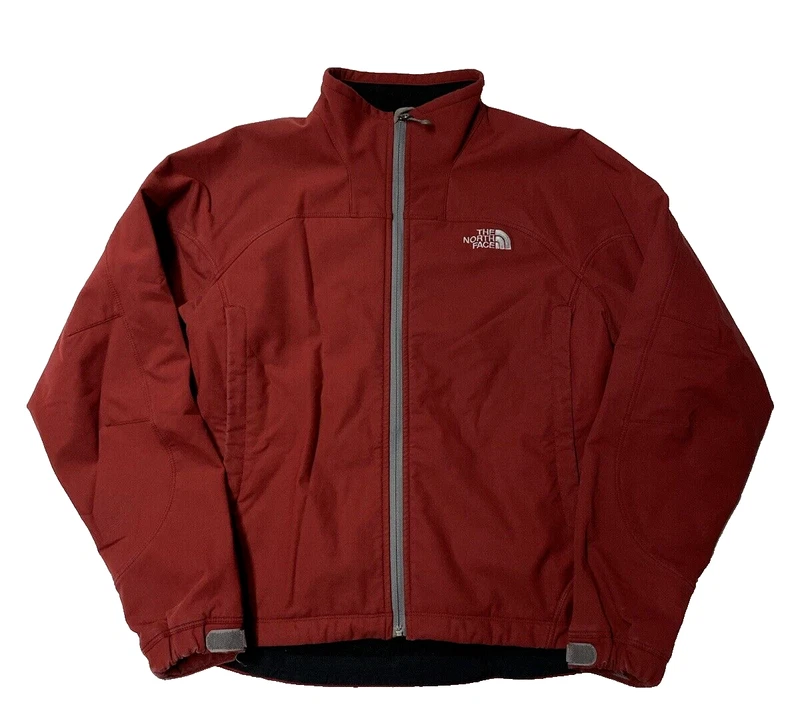 north-face fleece lined softshell bomber outdoors jacket