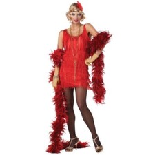 Fashion Flapper Costume Size L