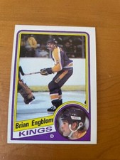 1984-85 Topps hockey #65 Brian Engblom - Los Angeles Kings NRMT
